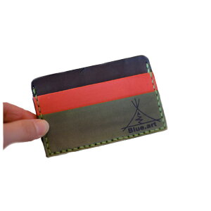 BLUE.art�i�u���[�h�b�g�A�[�g�jCard case �J�[�h�P�[�X�T�h�����U�[[Saddle leather] ba-015