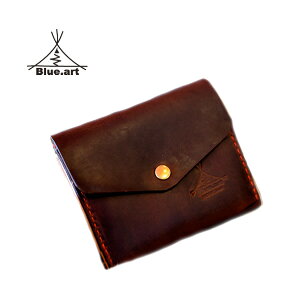 BLUE.art�i�u���[�h�b�g�A�[�g�jSMART�@WALLET �@�@[Horween chromexcel leather]�` ba-048