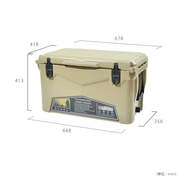 楽天市場】【クーラーボックス】【保冷】【樹脂製】「ICE AGE coolers  