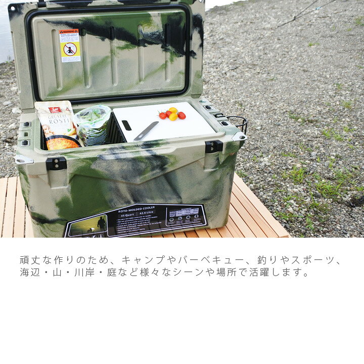 楽天市場】【クーラーボックス】【保冷】【樹脂製】「ICE AGE coolers 