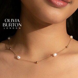 _ő1500~OFFN[|E12/11 1:59^ OLIVIA BURTON Signature Trend By the Sea p[ lbNX r[Y S[h IrAEo[g oC U V[ Pearl Beaded Gold Necklace Wp[ r[Y @ i