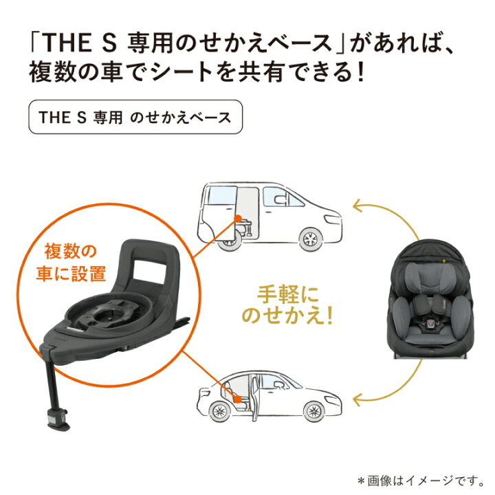 楽天市場】コンビ THE S 専用 のせかえベース 正規品 保証付き THE S 