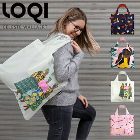 LOQI ローキー CELESTE WALLAERT エコバッグ 折りたたみ コンパクト