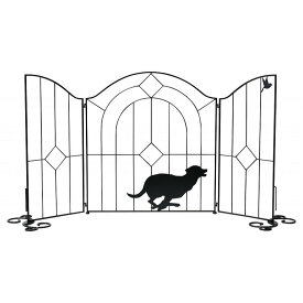 ＼6/1限定・全品P2倍／ シルエットゲート（DOG）ペット 階段 ゲート 玄関 run SETOCRAFT セトクラフト 犬 おしゃれ パーティション ガーデン ペットゲート 置くだけ フェンス 折り畳み 連結 柵 庭 室内