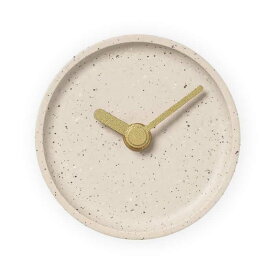 置時計 colon:antique ころん 時計 プレス成形 小さい 置き時計 おしゃれ プレゼント Antique-11 Antique-12 Antique-13 SUGY 杉浦製陶 きなり うすちゃ すみ ブラウン ベージュ 黒 ブラック ナチュラル