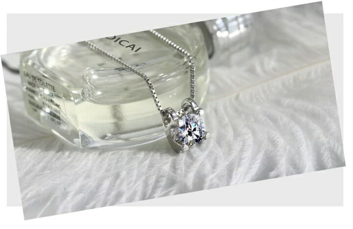 楽天市場】K18金コーティング ダイヤモンドネックレス 2.0ct 