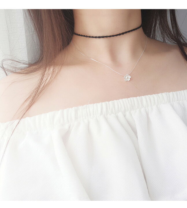 楽天市場】ネックレス シルバー925 桜 さくら かわいい 和風 春感じる  