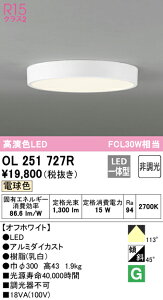 �y������z�@�@ �I�[�f���b�N ODELIC ���^�V�[�����O���C�g OL251727R