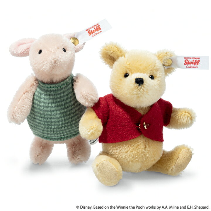 楽天市場】シュタイフ steiff ディズニー 95周年記念 くまのプーさん  