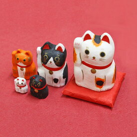 張り子 はりこーシカ 猫(柄) 20554 おしゃれ