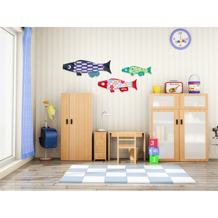 楽天市場】【Family Puca セット】 室内用 こいのぼり Family Puca 