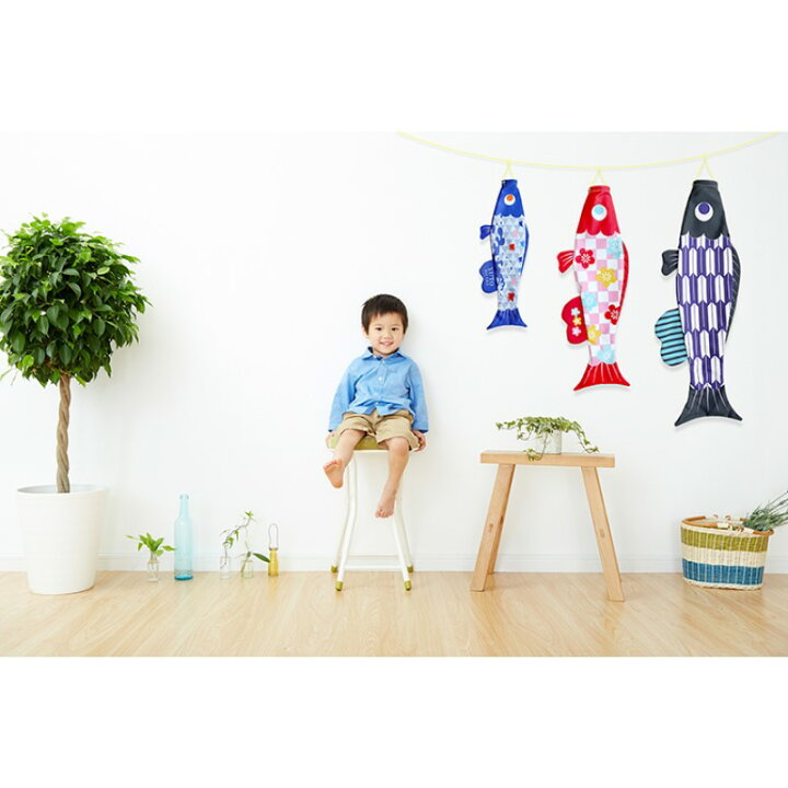 楽天市場】【Family Puca セット】 室内用 こいのぼり Family Puca 