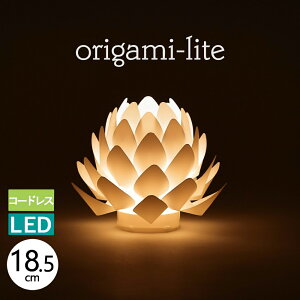 yr[Tz IK~Cg ~ J} CeA Cg [\N origami-lite @XS 18.5cm dr dr LED R[hX RpNg { n ~傤 X