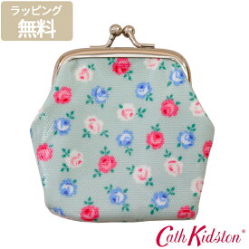 【25日最大P13倍】 Cath Kidston キャスキッドソン 687539 キッズ ミニクラスプパース ラッキーローズ ミント がま口 財布 ミニ コインケース 小銭入れ ギフト おしゃれ