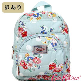 【25日最大P13倍】 【アウトレット】【訳あり】シミ・傷 新品未使用 Cath Kidston キャスキッドソン ミニリュックサック 676144 チェストストラップ バンチスポット ペパーミント ギフト キッズ ベビー 子供 おしゃれ