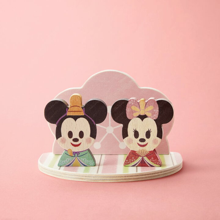 楽天市場 Disney Kidea 桃の花ひなまつり キディア 木製 おしゃれ かわいい コンパクト ミニ ディズニー ミッキーマウス ミニーマウス ギフト プレゼント 人形のこどもや本店