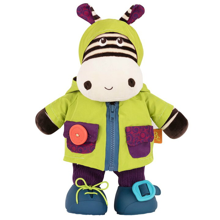 楽天市場】【500円OFFクーポン配布中】 B.toys BX1692Z おきがえしまう しまうまくん