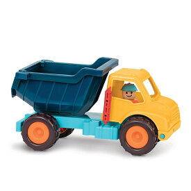 B.toys BX1841 ダンプトラック（運転手フィギュアつき） ビートイズ 1歳6ヶ月 1歳半 おもちゃ 室内遊び くるま 車 乗り物 玩具 男の子 女の子 ギフト プレゼント 誕生日 お祝い 贈り物 クリスマス