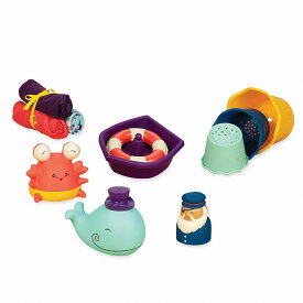 B.toys BX1568Z バスタイムプレイセット ビートイズ 0ヶ月 おもちゃ ベビー用 お風呂遊び 水遊び 外遊び 玩具 男の子 女の子 ギフト プレゼント 誕生日 お祝い 贈り物 クリスマス