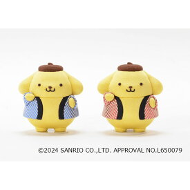 【1,000円OFFクーポン配布中】 招き猫 サンリオキャラクターズ 柿沼東光 江戸木目込み人形 招きポムポムプリン 赤 青 高さ約10cm サンリオ ポムポムプリン 伝統工芸 人形 和風 ちりめん お土産 ギフト プレゼント 雑貨 純国産 日本製
