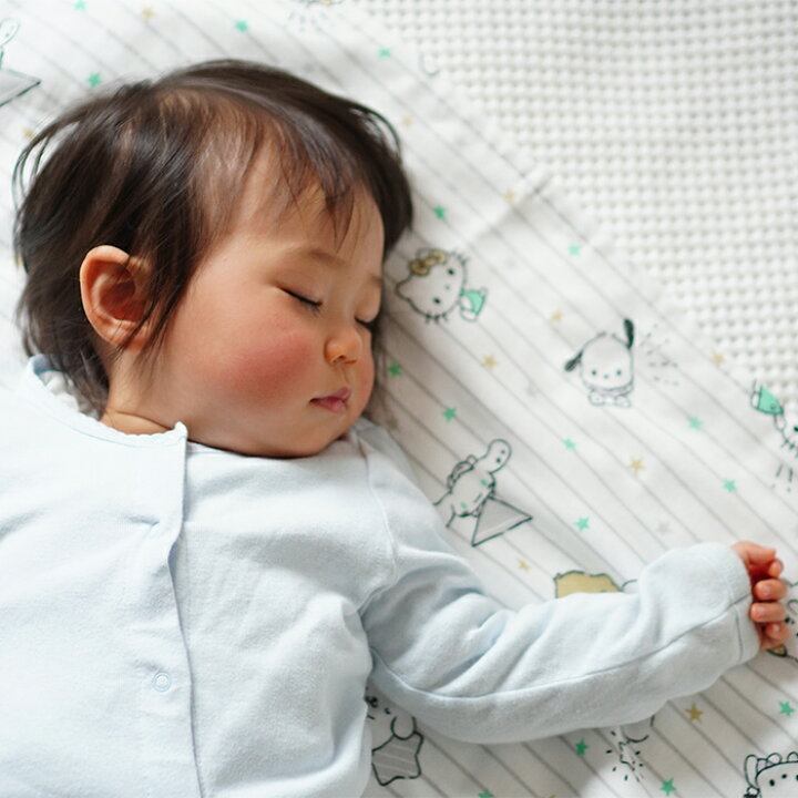 楽天市場 サンリオベビー Sanrio Baby ガーゼおくるみ 星グレーストライプ おしゃれ 人形のこどもや本店