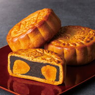 【中秋月餅(アヒルの塩漬け卵2個入)｜期間・数量限定】 豆沙蛋黄大月餅（トウサタンファンダイゲッペイ）