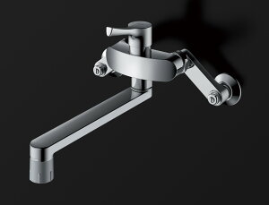 ◇【平日12時まで当日出荷】TOTO TKS05316J 壁付シングル混合水栓(エコシングル、共用)≪TOTO TKS05316J≫