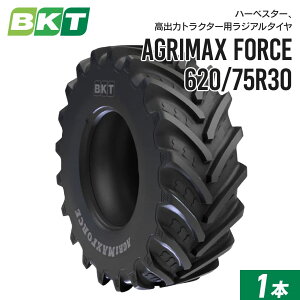 �n�[�x�X�^�[ ���o�̓g���N�^�[�p���W�A���^�C�� IF620/75R30 �`���[�u���X AGRIMAX FORCE 1�{ BKT