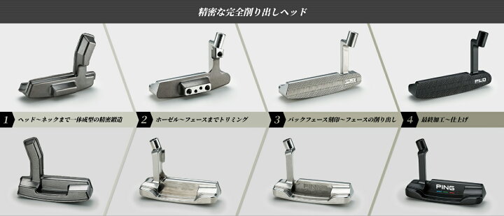 楽天市場】PING ピン パター PLD DS 72 左右・ライ角・ロフト角 