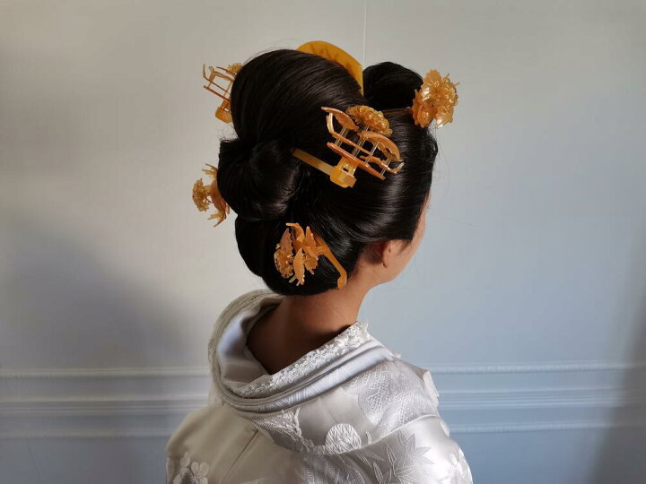 楽天市場 レンタル 花嫁 かんざしレンタル べっ甲03 和装 前撮り 後撮り 結婚式 神社 簪 花嫁簪 Julietta Rooms 楽天市場店