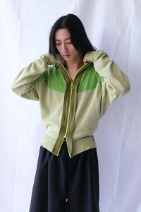 �y�����Y�V�i�zEDWARD CUMING (�G�h���[�h�E�J�~���O) HALF MOON RACER ZIP-UP ���O�����W�b�v�A�b�v�j�b�g�W���P�b�g GREEN [NEW]