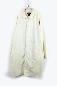 【中古】【送料無料】(KA) POLO BY RALPH LAUREN (ポロバイラルフローレン) 90'S COTTON POLYESTER RAIN COAT 90年代 コットン ポリエステル レインコート WHITE [SIZE: XL USED]