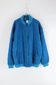 【中古】 I AM (アイアム) 90'S SILK ZIP JACKET 90年代 シルク ジップ ジャケット SAX BLUE　 [SIZE: XL USED]