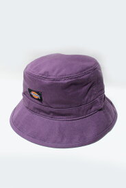 【メンズ新品】DICKIES (ディッキーズ) LOGO BUCKET HAT ロゴ バケットハット PURPLE [NEW]