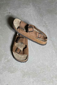 【中古】BETULA (ベチュラ) Y2K EARLY 00'S LEATHER NUBACK SANDALS 00年代 レザー ヌバック サンダル BROWN [SIZE: US9.0 (27.0cm相当) DEADSTOCKNOS/NOS]