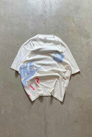 【中古】NIKE (ナイキ) MADE IN USA 90'S LOGO PRINT T-SHIRT USA製 90年代 ロゴ プリント 半袖 ティーシャツ MULTI [SIZE: S USED]