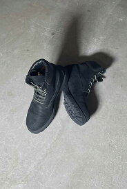 【中古】TIMBERLAND (ティンバーランド) 6 INCH NUBACK LEATHER BOOTS 6インチ ヌバック レザー ブーツ BLACK [SIZE: US8.0(26.0cm相当) USED]