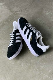 【中古】ADIDAS (アディダス) 21'S GAZELLE ガゼル ガッツレイ スニーカー USA企画品 BLACK [SIZE: US9.5 (27.5cm相当) USED]