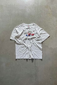 【中古】BAY SIDE (ベイサイド) MADE IN USA 90'S SLICK 6 T-SHIRT USA製 90年代 スリック 6 ティーシャツ WHITE [SIZE: XL USED]