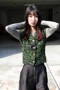 yfB[XVizCRESCIONI (NbVI[j) (WOMENS) UNION NECKLACE nhChU[lbNX BLACKmNEW]