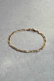 【中古】 VINTAGE JEWELRY (ヴィンテージ ジュエリー) MADE IN ITALY 14K GOLD BRACELET 5.58G 14金 ゴールド ヴィンテージ ブレスレット / GOLD [ONE SIZE: USED]