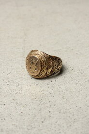 【中古】 VINTAGE JEWELRY (ヴィンテージ ジュエリー) 10K GOLD RING 16.08G 10金 ゴールド ヴィンテージ リング / GOLD [20号相当: USED]