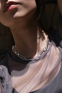 �y���f�B�[�X�V�i�zYAM (����) HIGHGATE MINI NECKLACE �V���o�[�`�F�[���`���[�J�[ SILVER PLATED BRASS�mNEW]