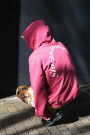 【SALE】【メンズ新品】STOCKHOLM SURFBOARD CLUB（ストックホルム サーフボードクラブ) BJORN HOODIE スウェット フーディー PINK [NEW]