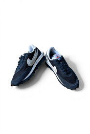 【中古】NIKE /SACAI / FRAGMENT DESIGN(ナイキ / サカイ / フラグメント デザイン) LD WAFFLE BLACKENED BLUE エルディー ワッフル ブラクンド ブルー / NAVY [SIZE: US8 (26cm相当) USED]