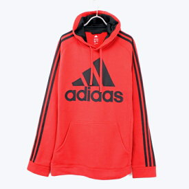 【中古】ADIDAS（アディダス）LOGO SWEAT PARKA スウェットパーカー [SIZE:M USED]