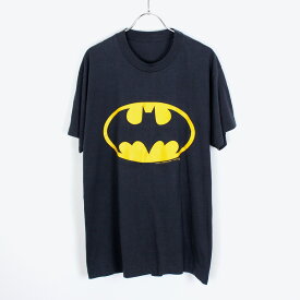 【中古】NO BRAND (ノーブランド) BATMAN PRINT T-SHIRT バットマン プリントTシャツ[SIZE:M USED]