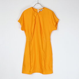 【WOMENS】【中古】(KA) ACNE (アクネ) TUNIC DRESS チュニックドレス ORANGE [SIZE: 36 USED]