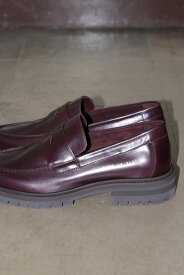 【SALE】【メンズ新品】COMMON PROJECTS (コモンプロジェクツ) LOAFER WITH LUG SOLE 2379 ラグソールローファー OXBLOOD 3497 [NEW]
