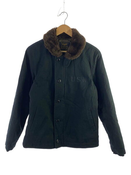 【中古】SUNDOGS/デッキジャケット/M/コットン/BLK/165-77501/B-9【メンズウェア】